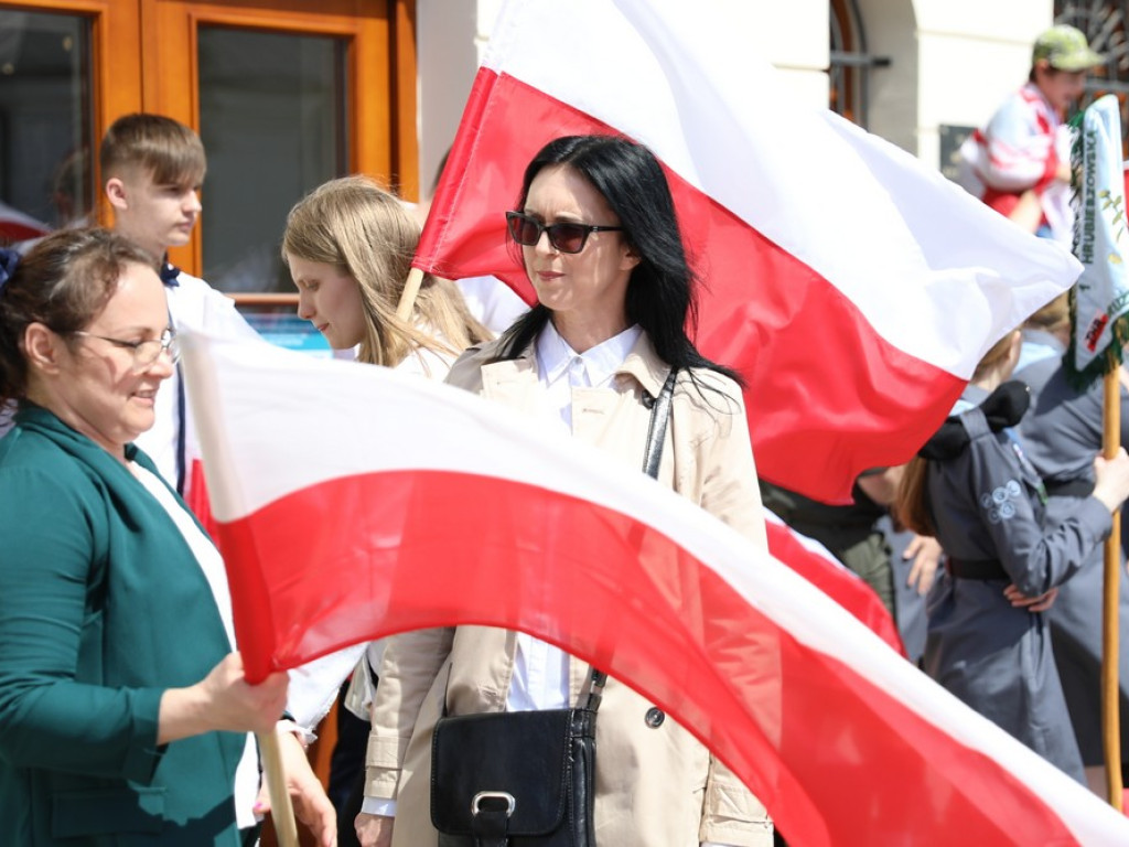Hrubieszowski Marsz Flagi 2023 [ZDJĘCIA]