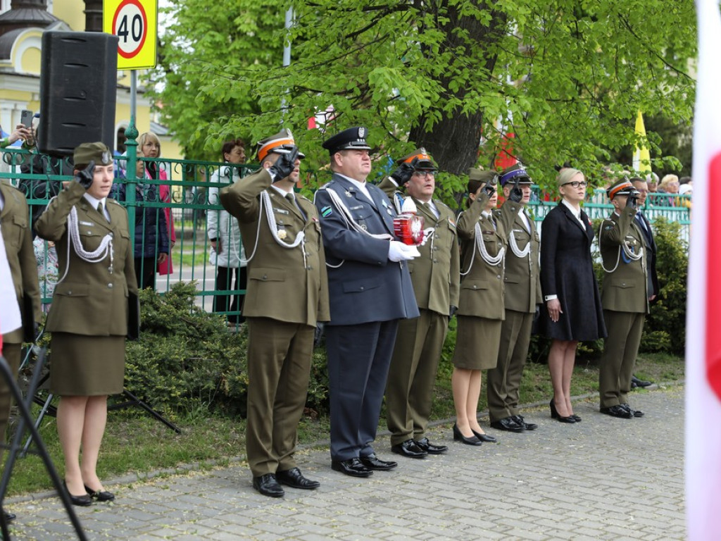 Hrubieszowskie obchody Narodowego Święta 3 Maja [ZDJĘCIA]