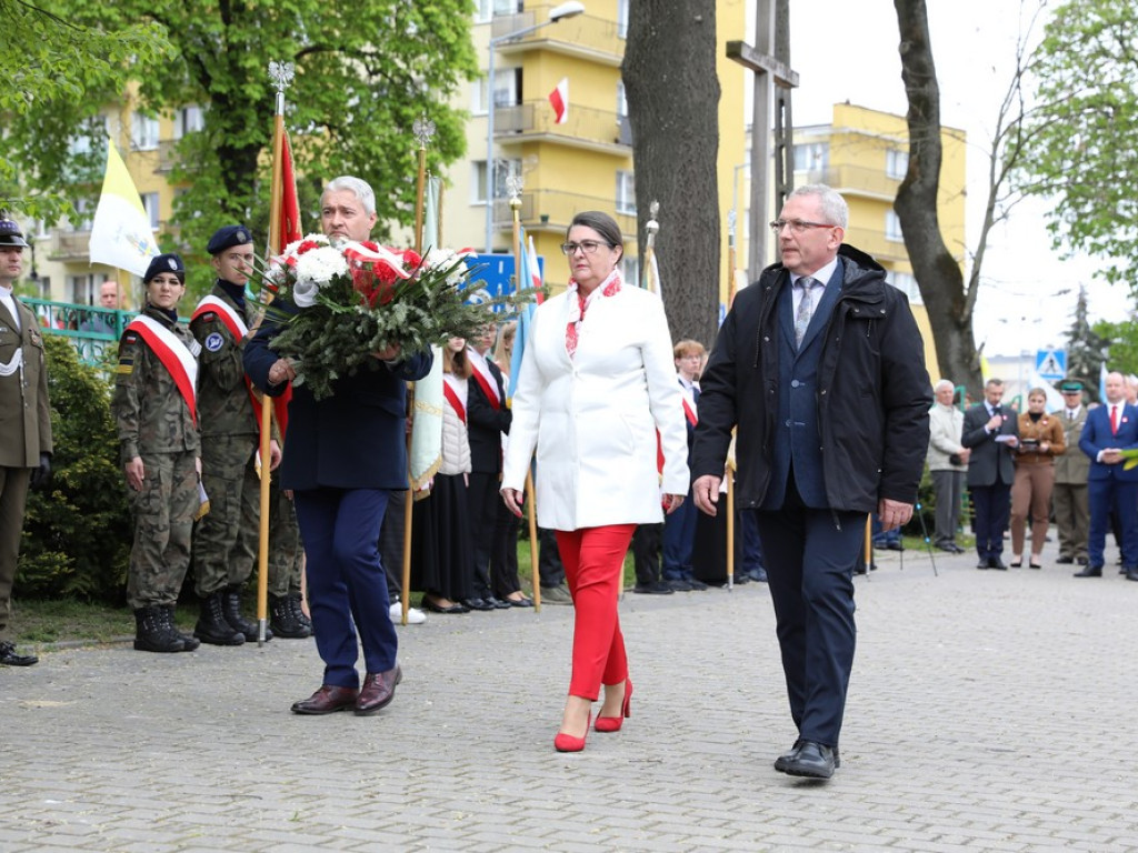 Hrubieszowskie obchody Narodowego Święta 3 Maja [ZDJĘCIA]