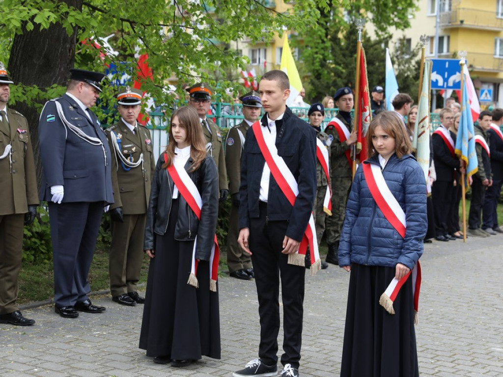 Hrubieszowskie obchody Narodowego Święta 3 Maja [ZDJĘCIA]