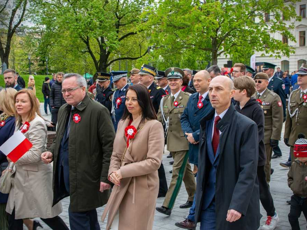 Wojewódzkie obchody 232. rocznicy uchwalenia Konstytucji 3 Maja [ZDJĘCIA]