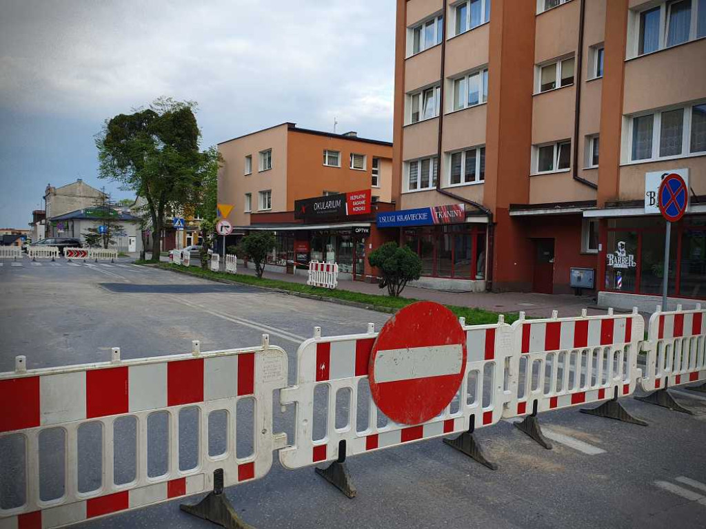 Hrubieszów: Dziura na Narutowicza naprawiona [ZDJĘCIA]