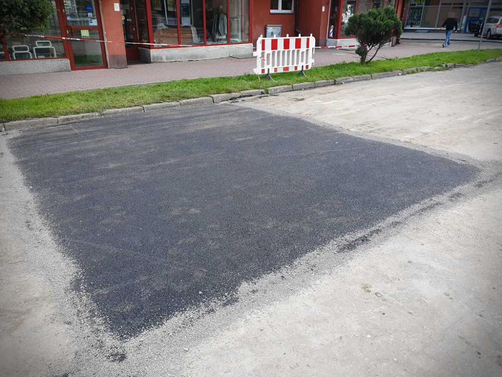 Hrubieszów: Dziura na Narutowicza naprawiona [ZDJĘCIA]