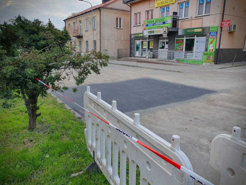 Hrubieszów: Dziura na Narutowicza naprawiona [ZDJĘCIA]