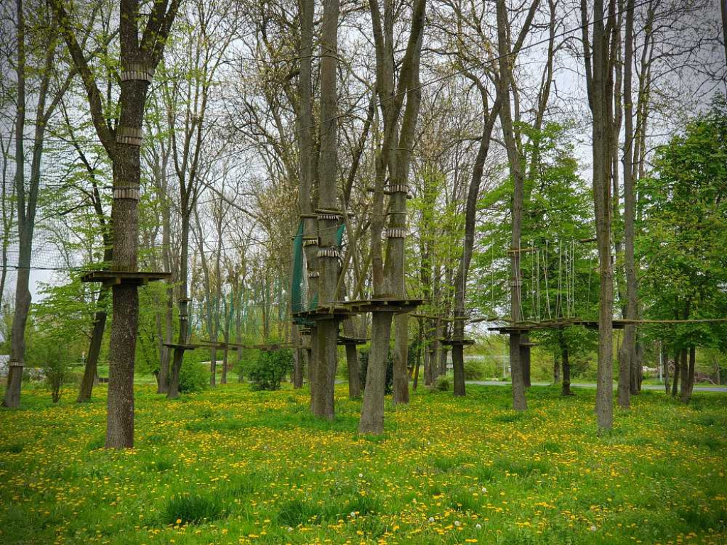 Hrubieszowski park linowy [ZDJĘCIA]