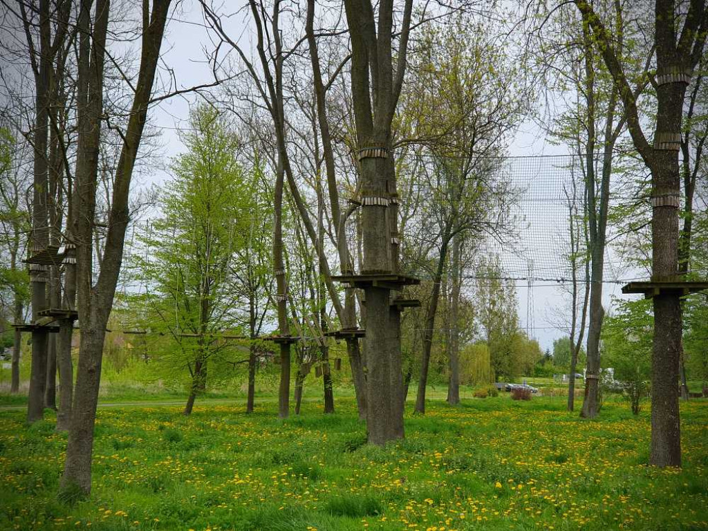 Hrubieszowski park linowy [ZDJĘCIA]