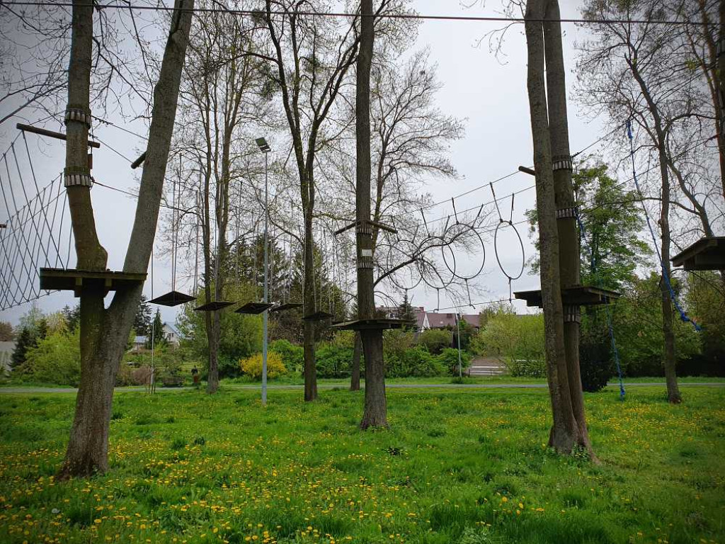 Hrubieszowski park linowy [ZDJĘCIA]