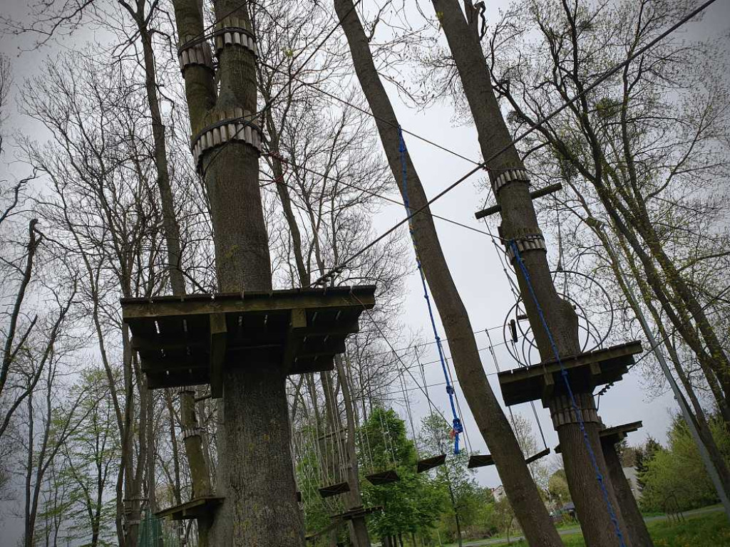 Hrubieszowski park linowy [ZDJĘCIA]