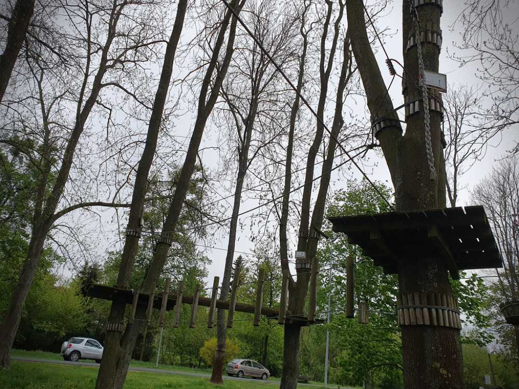 Hrubieszowski park linowy [ZDJĘCIA]