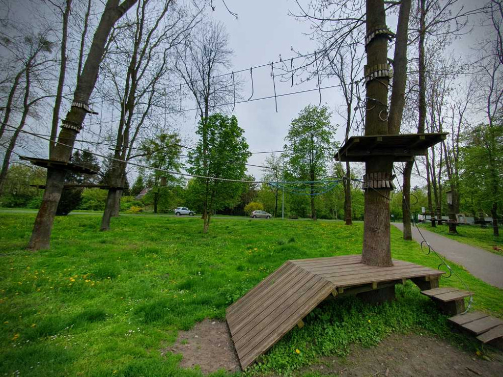 Hrubieszowski park linowy [ZDJĘCIA]