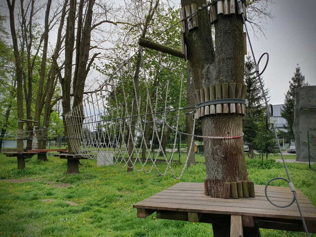 Hrubieszowski park linowy [ZDJĘCIA]