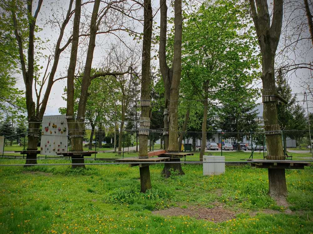 Hrubieszowski park linowy [ZDJĘCIA]