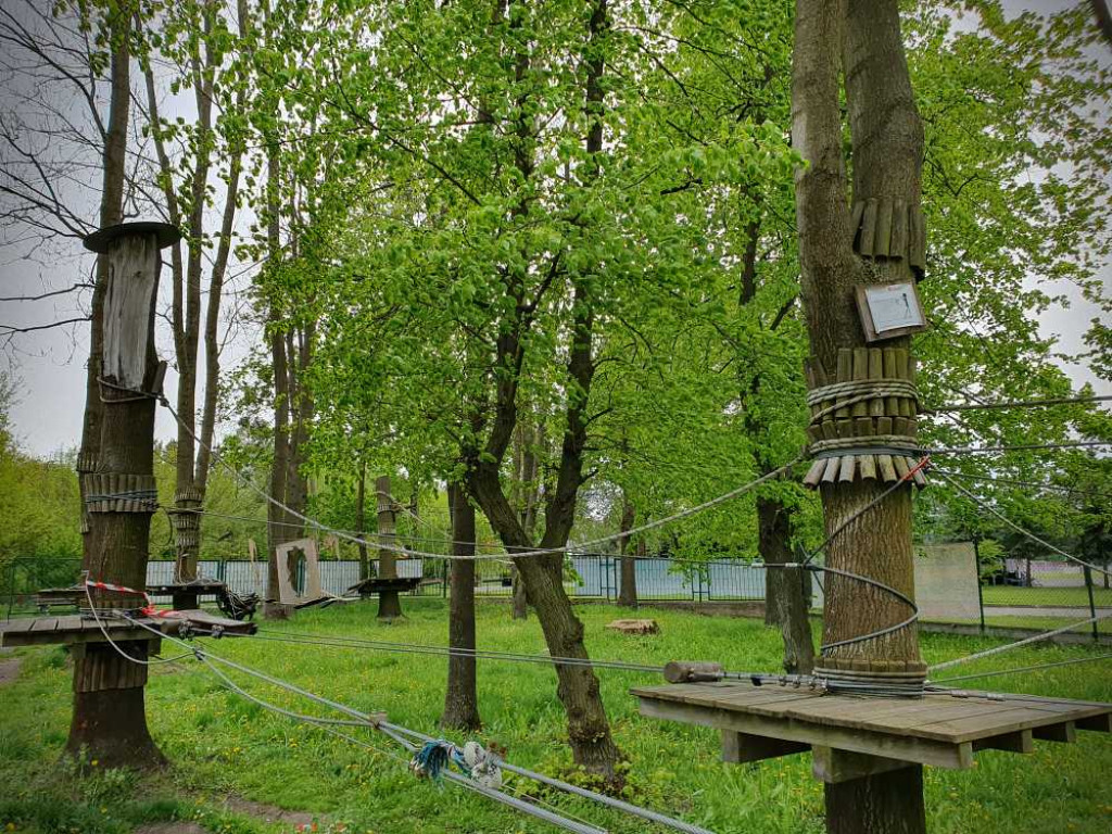 Hrubieszowski park linowy [ZDJĘCIA]