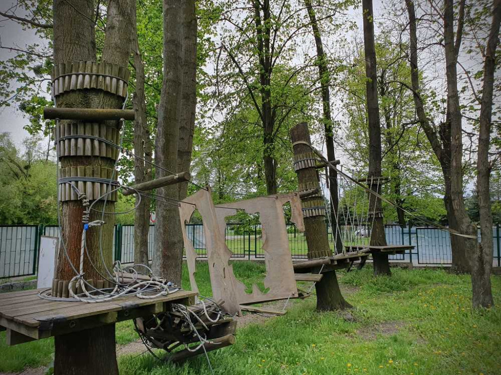 Hrubieszowski park linowy [ZDJĘCIA]
