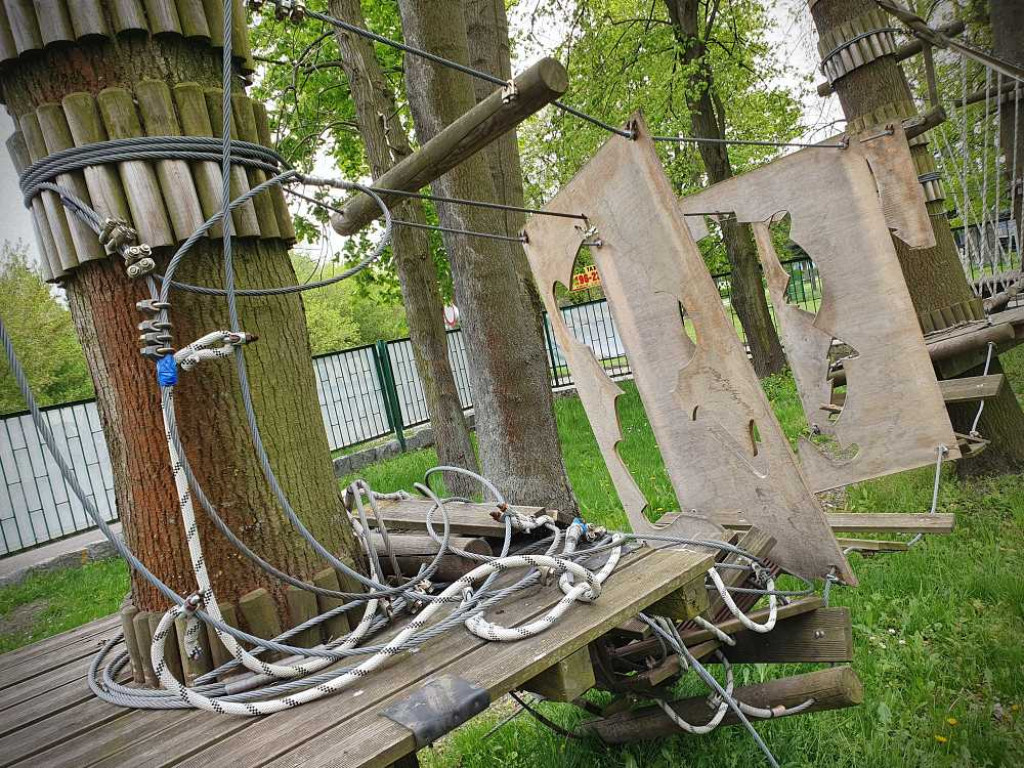Hrubieszowski park linowy [ZDJĘCIA]