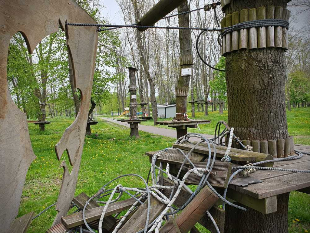 Hrubieszowski park linowy [ZDJĘCIA]