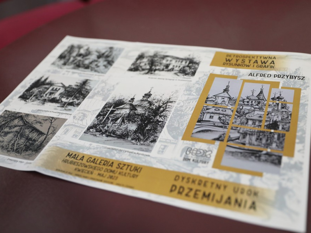 Hrubieszów: Dyskretny urok przemijania... Wernisaż wystawy Alfreda Przybysza [ZDJĘCIA]