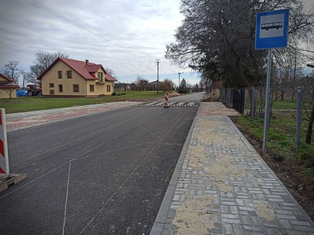 Zakończono remont drogi w Zosinie [ZDJĘCIA]