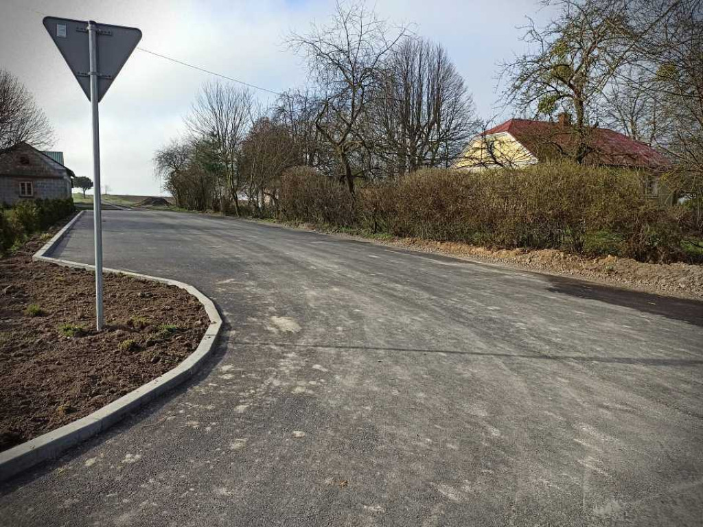 Zakończono remont drogi w Zosinie [ZDJĘCIA]