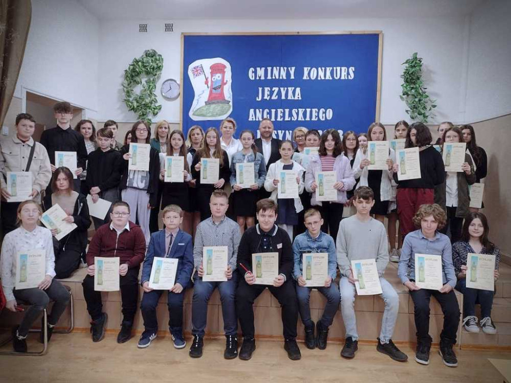 Gminny Konkurs Języka Angielskiego [ZDJĘCIA]