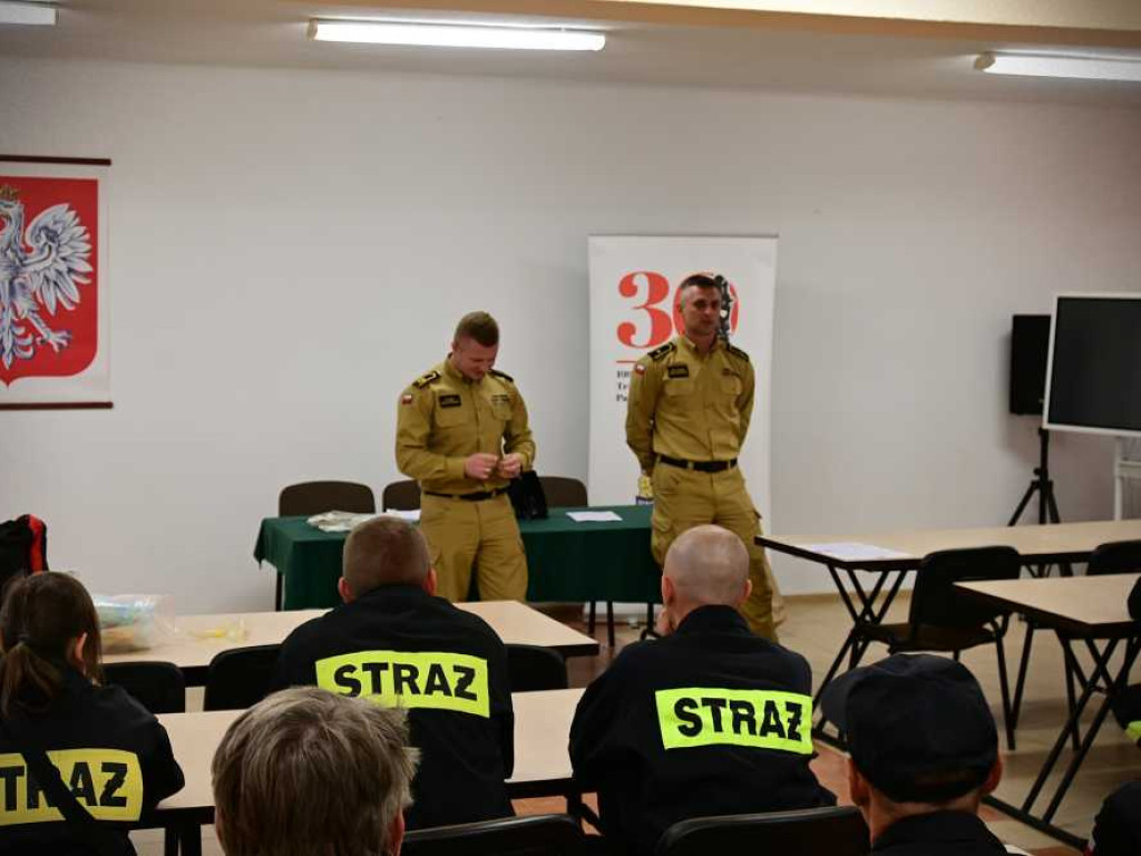 Hrubieszów: Strażacy zdawali egzamin [ZDJĘCIA]