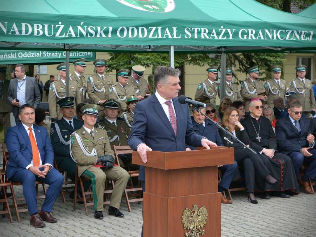 Obchody 32. rocznicy powstania Nadbużańskiego Oddziału Straży Granicznej [ZDJĘCIA, WIDEO]