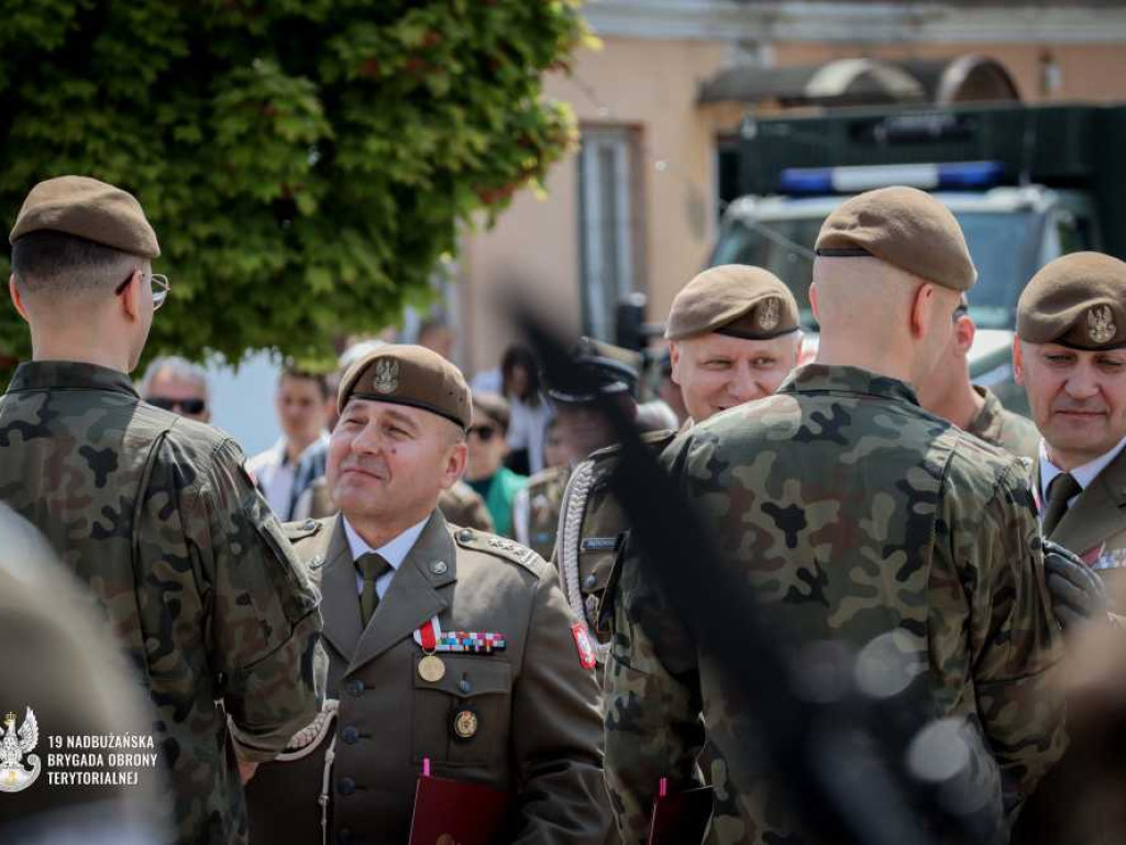 Nadbużańscy Terytorialsi przysięgali na trójstyku granic [ZDJĘCIA]