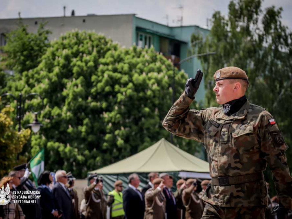 Nadbużańscy Terytorialsi przysięgali na trójstyku granic [ZDJĘCIA]