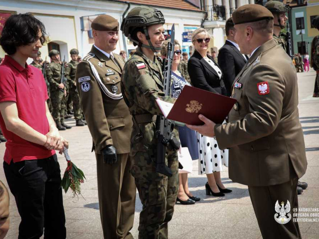 Nadbużańscy Terytorialsi przysięgali na trójstyku granic [ZDJĘCIA]