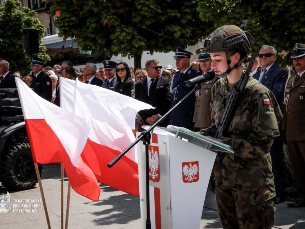 Nadbużańscy Terytorialsi przysięgali na trójstyku granic [ZDJĘCIA]