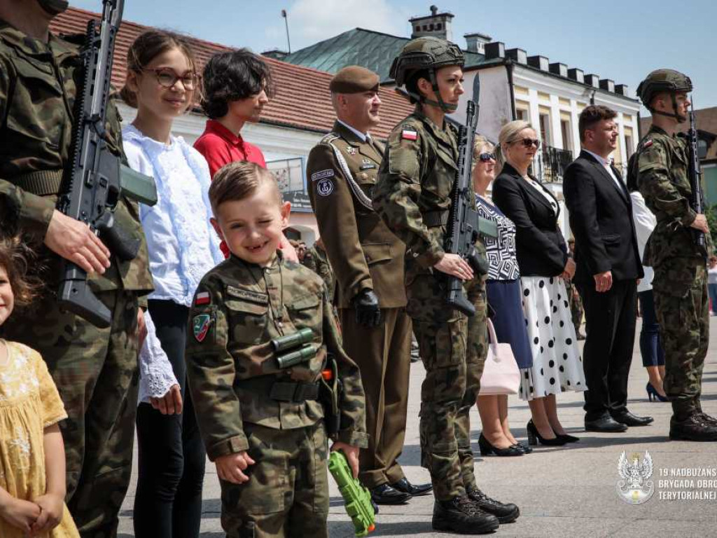 Nadbużańscy Terytorialsi przysięgali na trójstyku granic [ZDJĘCIA]