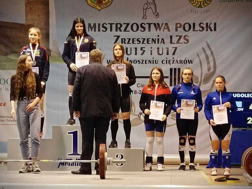 Dwa medale sztangistek Unii [ZDJĘCIA]