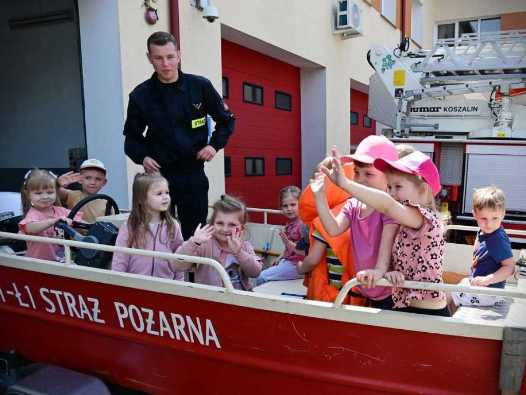 Hrubieszów: Przedszkolaki u strażaków! [ZDJĘCIA]