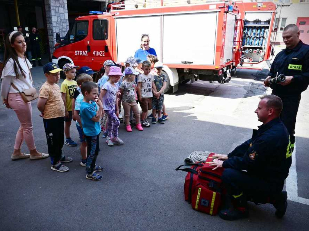 Hrubieszów: Przedszkolaki u strażaków! [ZDJĘCIA]
