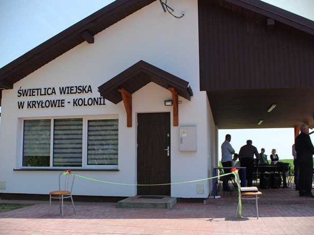 Nowa świetlica w Kryłowie - Kolonii [ZDJĘCIA]