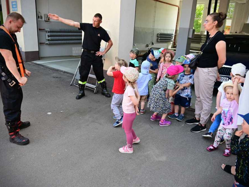 Hrubieszów: Dzień Dziecka u strażaków [ZDJĘCIA]