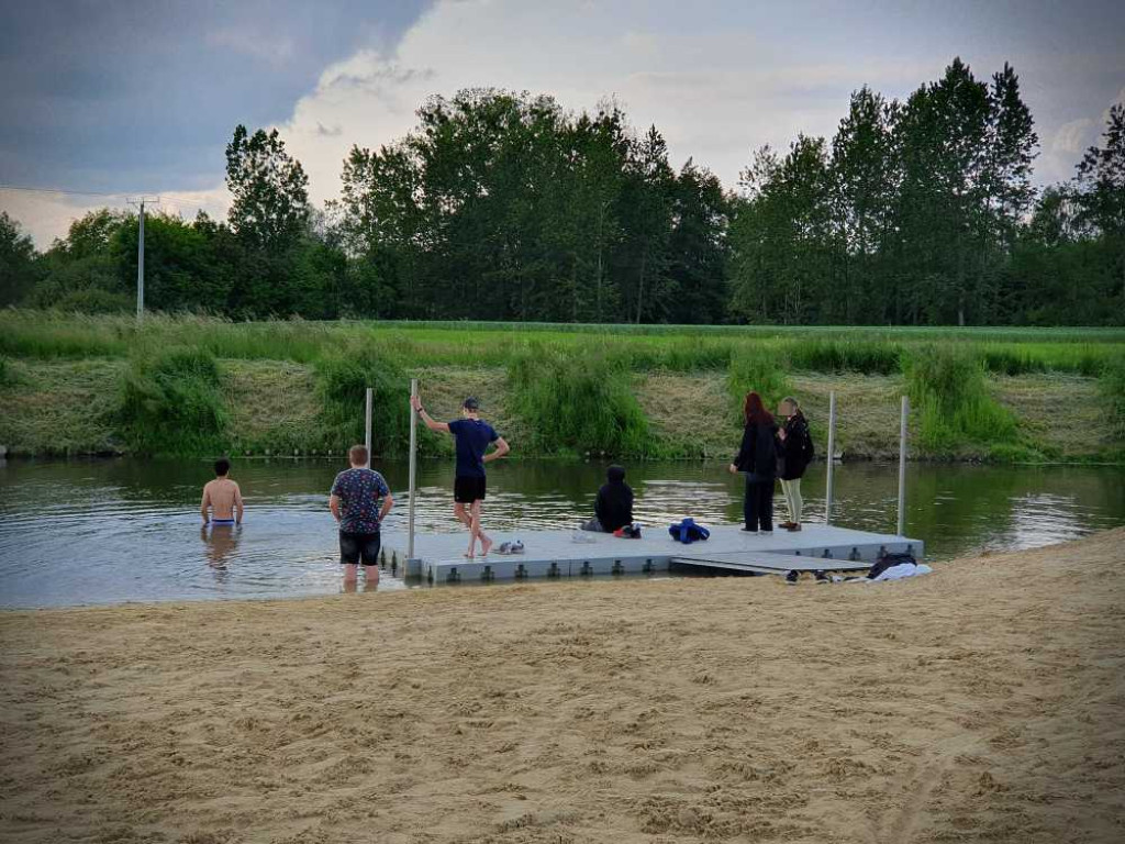 Hrubieszowskie kąpielisko i nowy pomost [ZDJĘCIA]