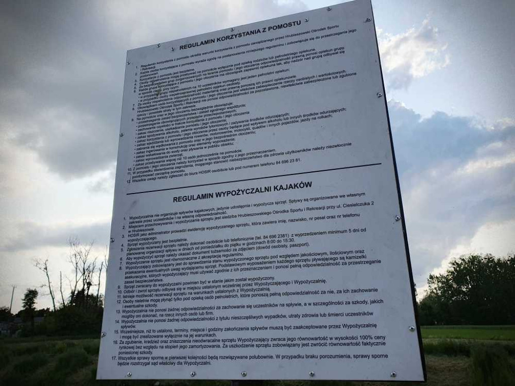 Hrubieszowskie kąpielisko i nowy pomost [ZDJĘCIA]