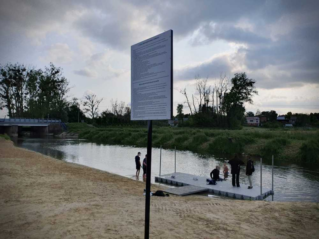 Hrubieszowskie kąpielisko i nowy pomost [ZDJĘCIA]