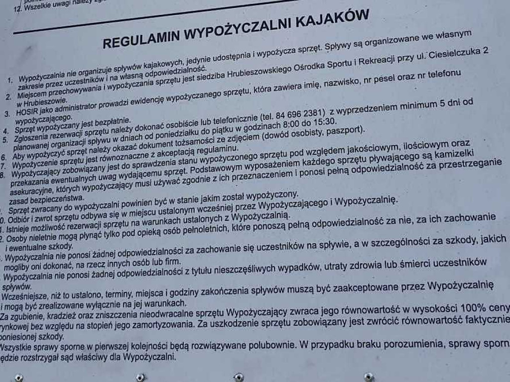 Hrubieszowskie kąpielisko i nowy pomost [ZDJĘCIA]