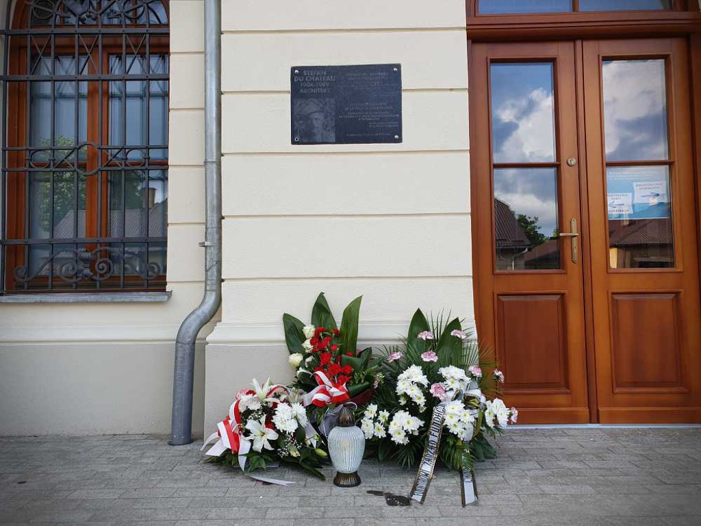 Hrubieszów: 24 rocznica śmierci prof. Stefana du Chateau [ZDJĘCIA]