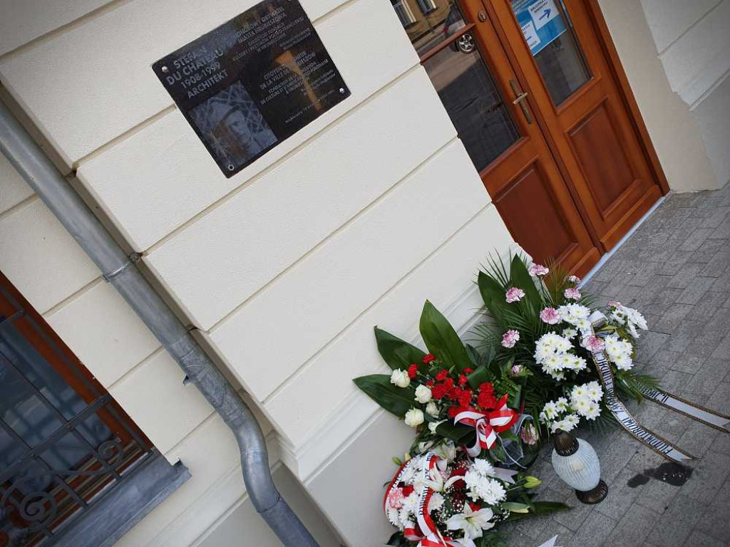 Hrubieszów: 24 rocznica śmierci prof. Stefana du Chateau [ZDJĘCIA]