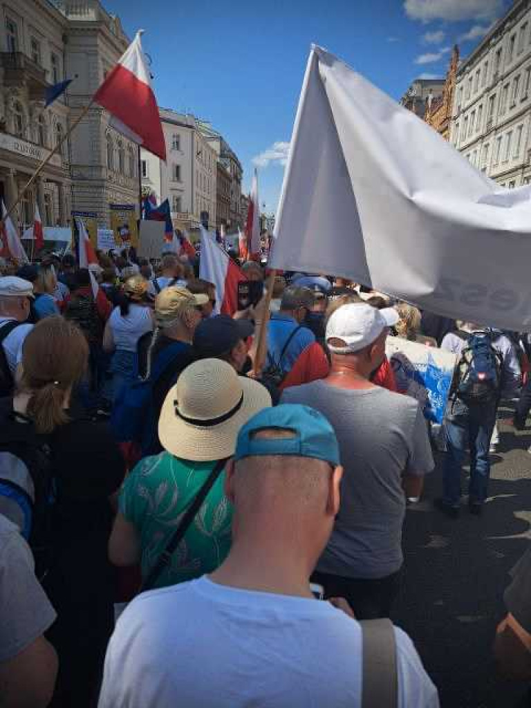 Hrubieszów: Byli na marszu w Warszawie [ZDJĘCIA]