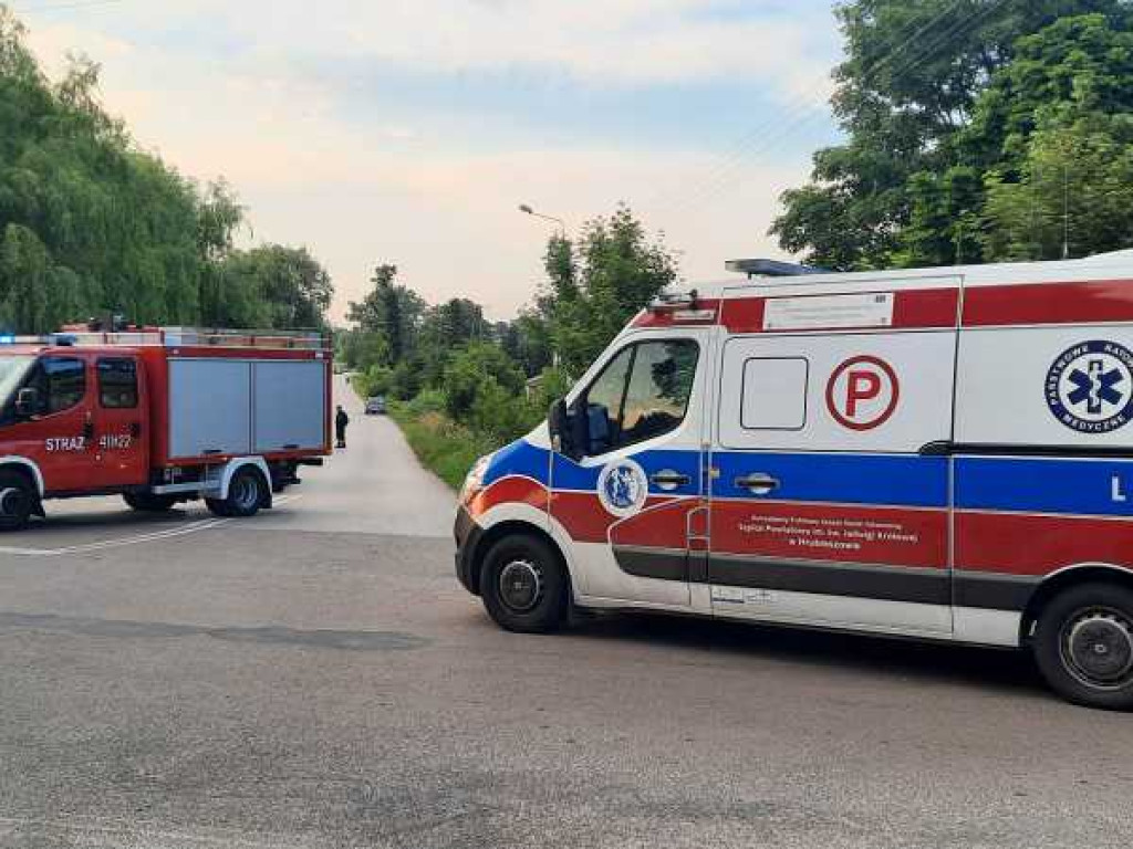 Wypadek na skrzyżowaniu w Starej Wsi [ZDJĘCIA]