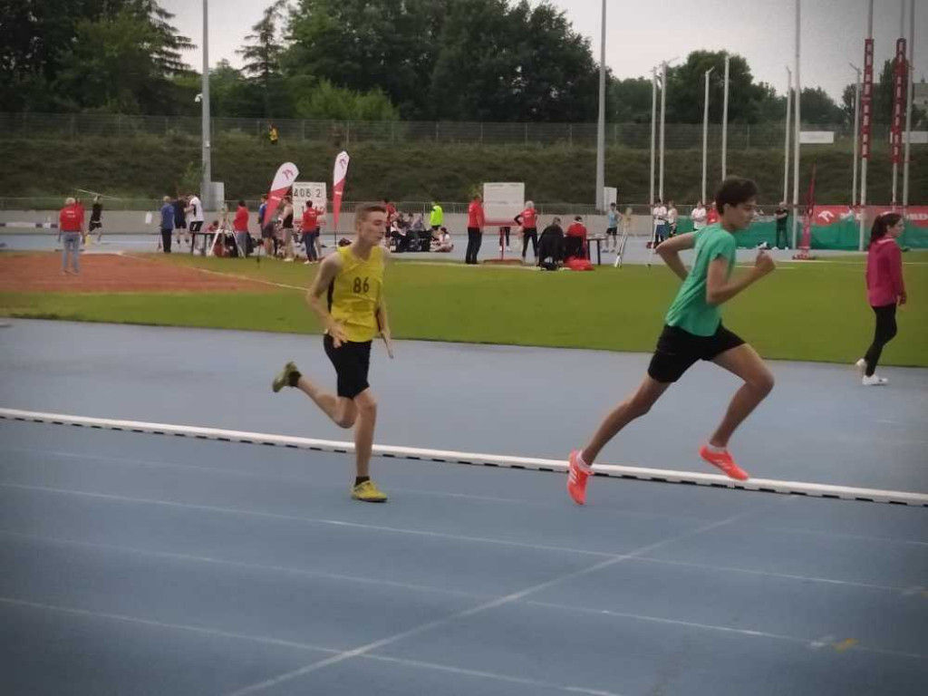 Śmietanka i Kitliński wystąpią w reprezentacji Polski. Trwa rywalizacja Unii Hrubieszów w lekkiej atletyce [ZDJĘCIA]