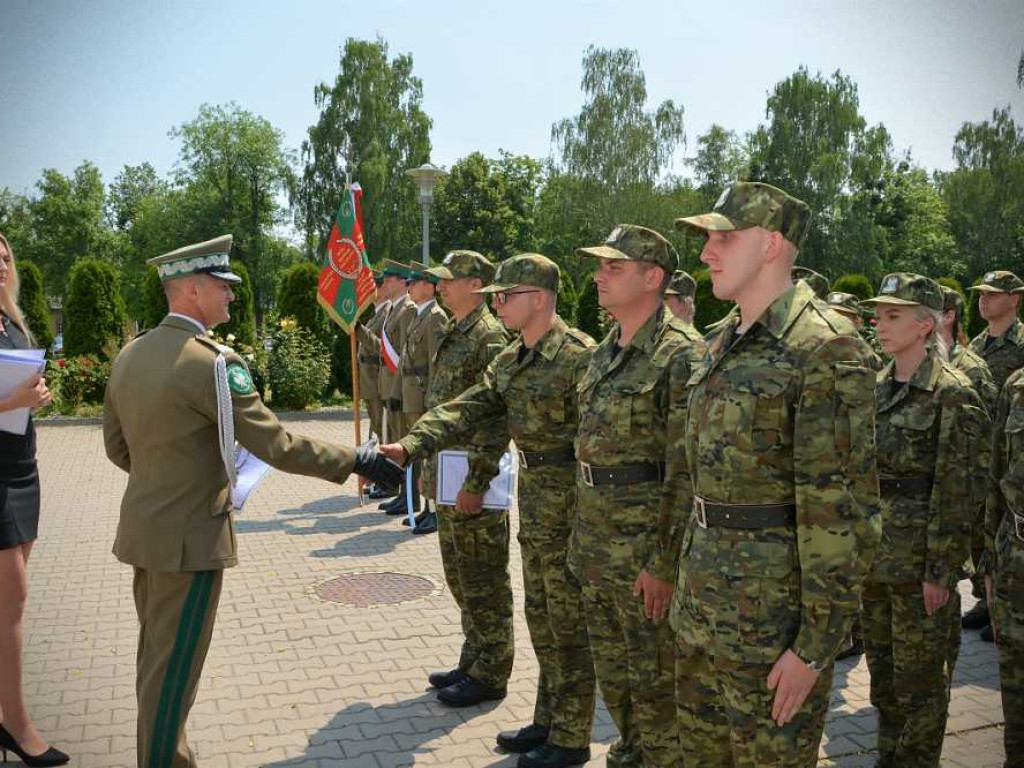 Ślubowanie nowych funkcjonariuszy NOSG [ZDJĘCIA]