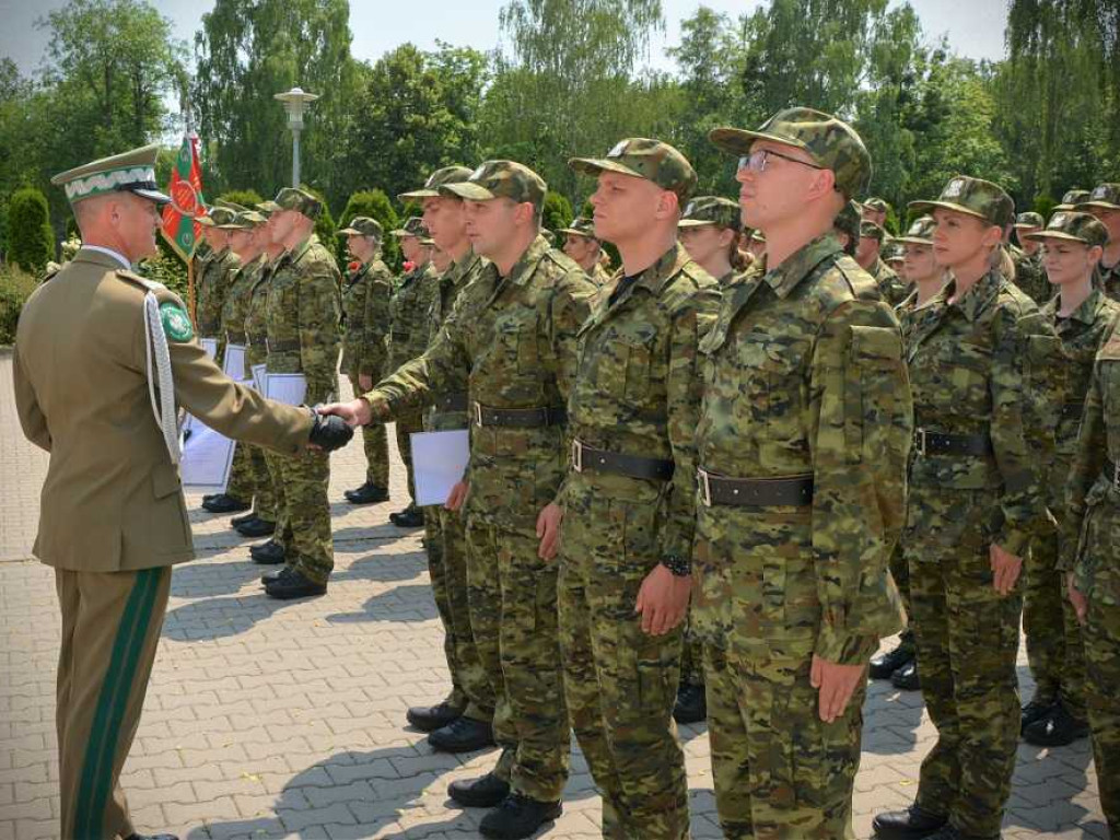 Ślubowanie nowych funkcjonariuszy NOSG [ZDJĘCIA]