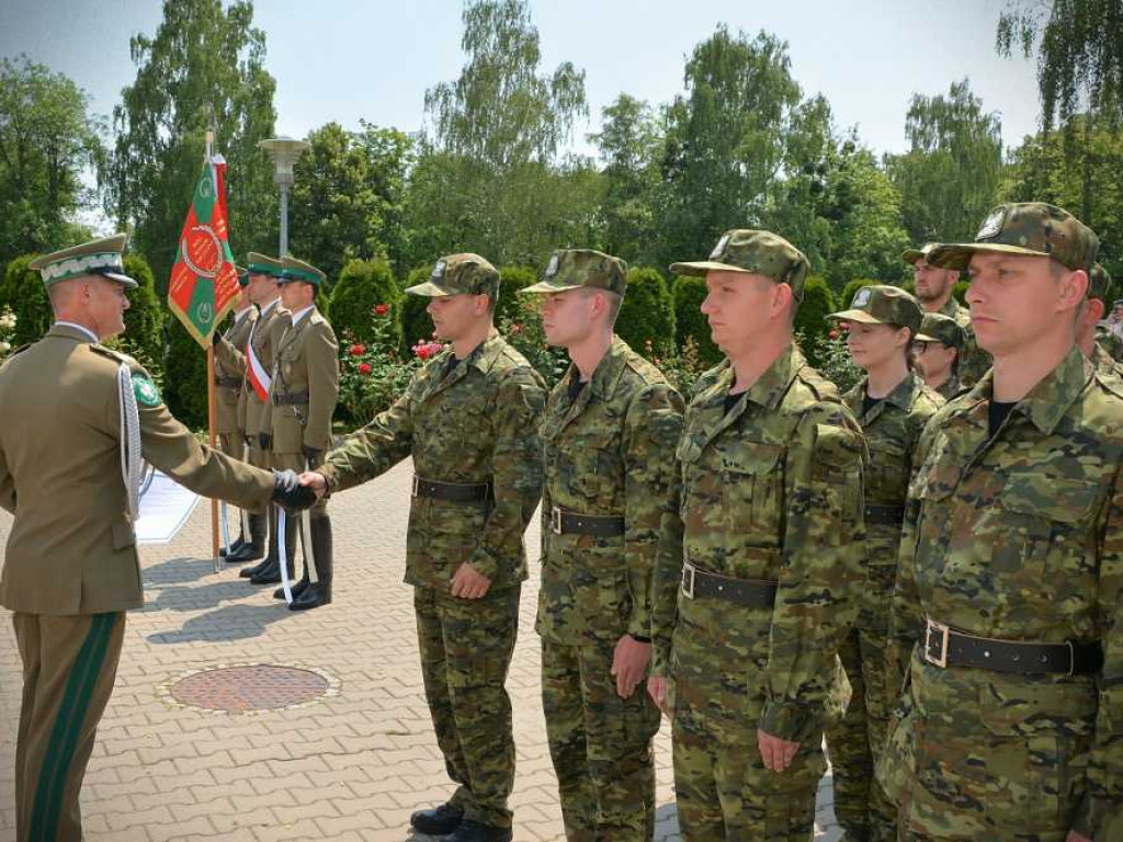 Ślubowanie nowych funkcjonariuszy NOSG [ZDJĘCIA]