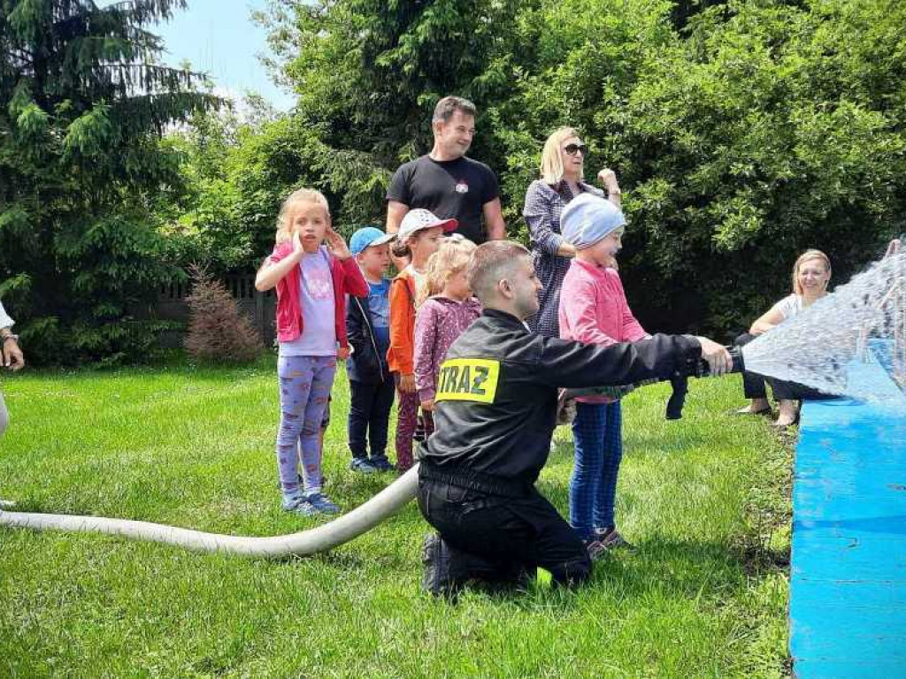 Hrubieszów: Przedszkolaki u strażaków [ZDJĘCIA]