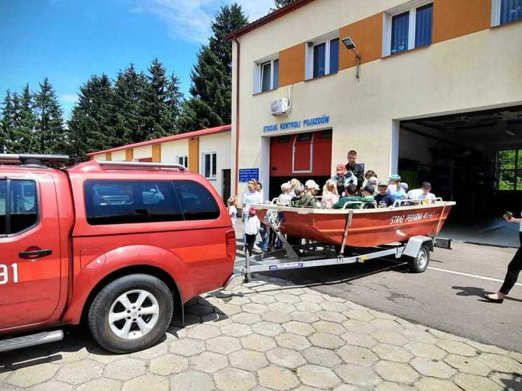 Hrubieszów: Przedszkolaki u strażaków [ZDJĘCIA]